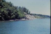 Erosion at Bluff Road bluffs
